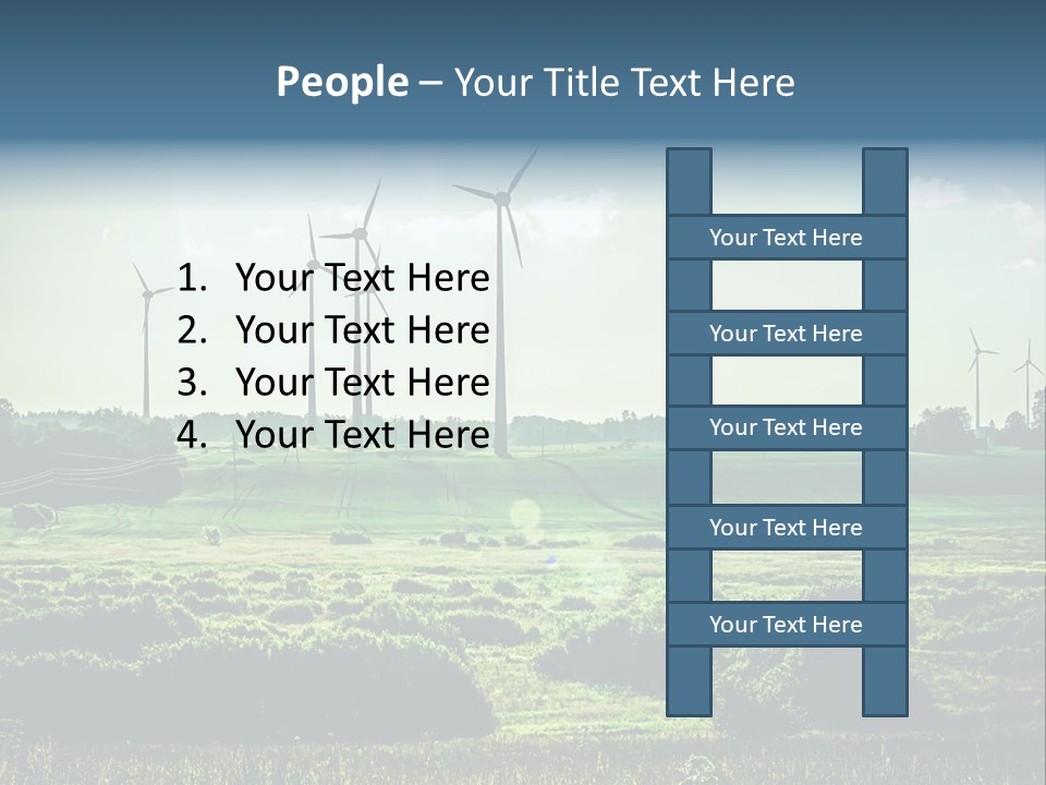 Wheel Environmental Generate PowerPoint Template