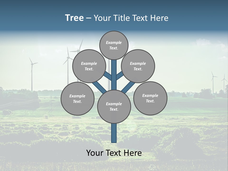 Wheel Environmental Generate PowerPoint Template