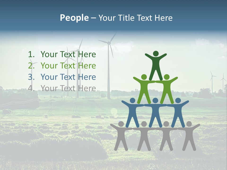 Wheel Environmental Generate PowerPoint Template