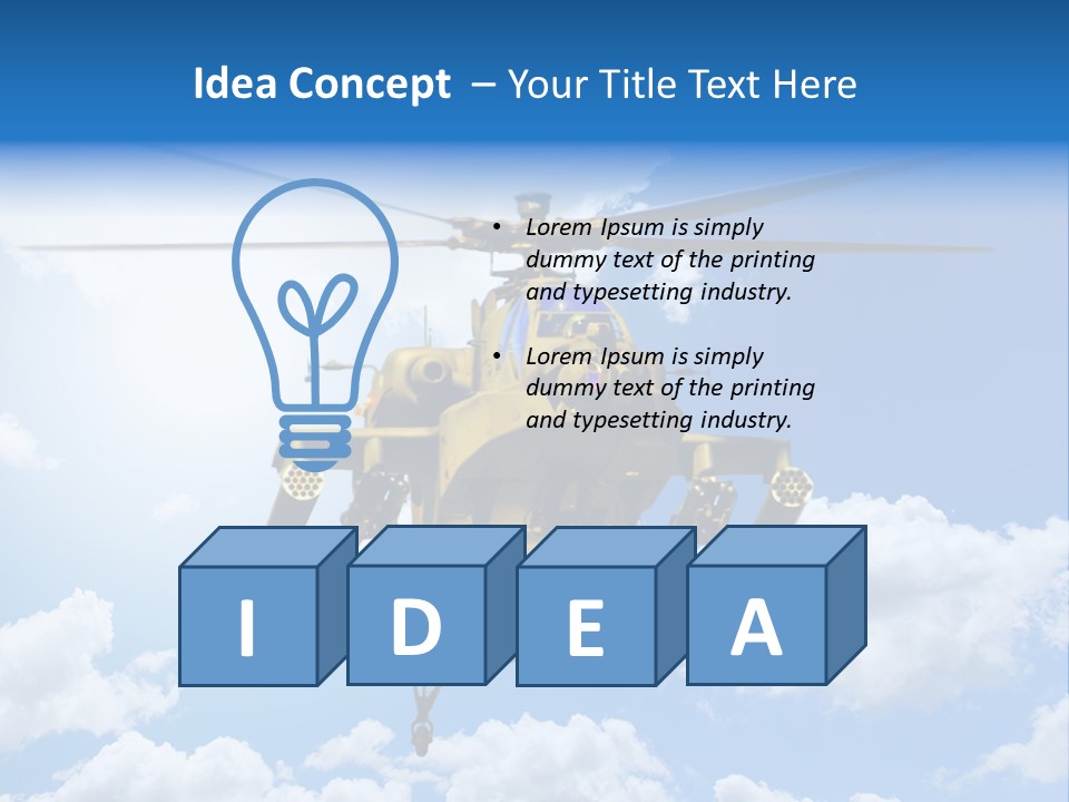 Interceptor Airport Nato PowerPoint Template
