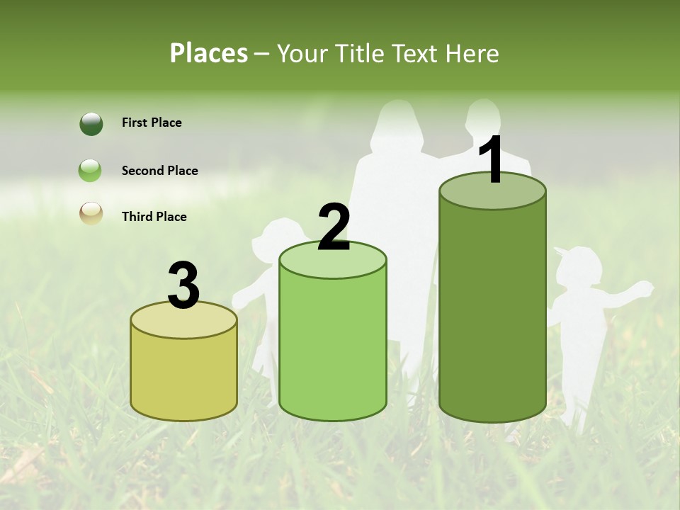 Adopting Chain Men PowerPoint Template