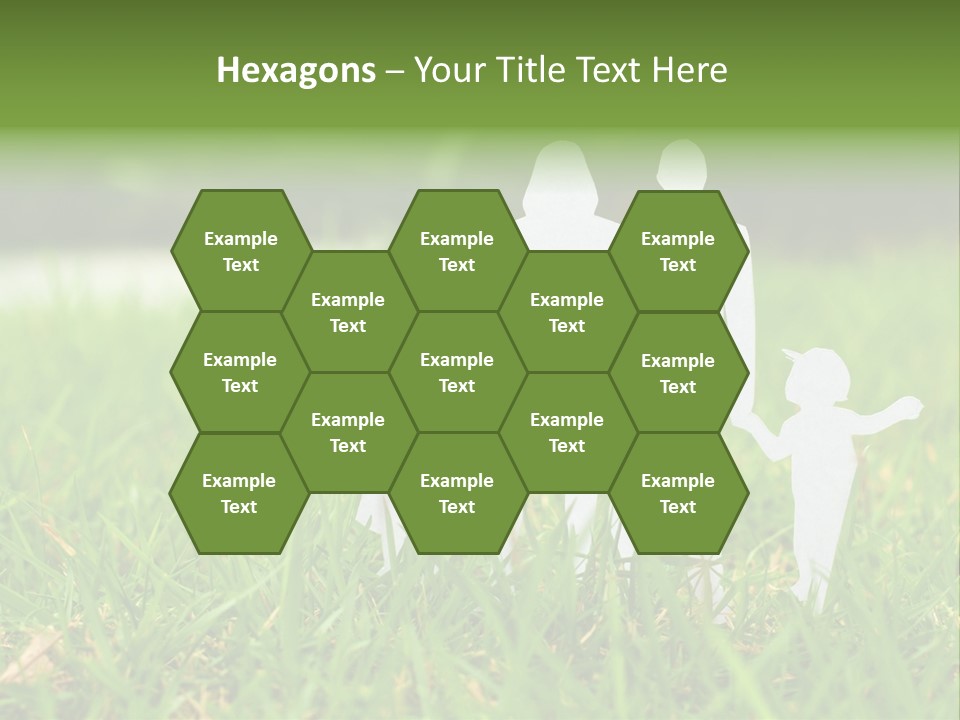 Adopting Chain Men PowerPoint Template