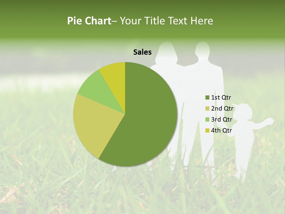 Adopting Chain Men PowerPoint Template