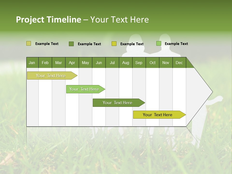 Adopting Chain Men PowerPoint Template