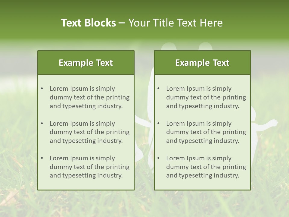 Adopting Chain Men PowerPoint Template