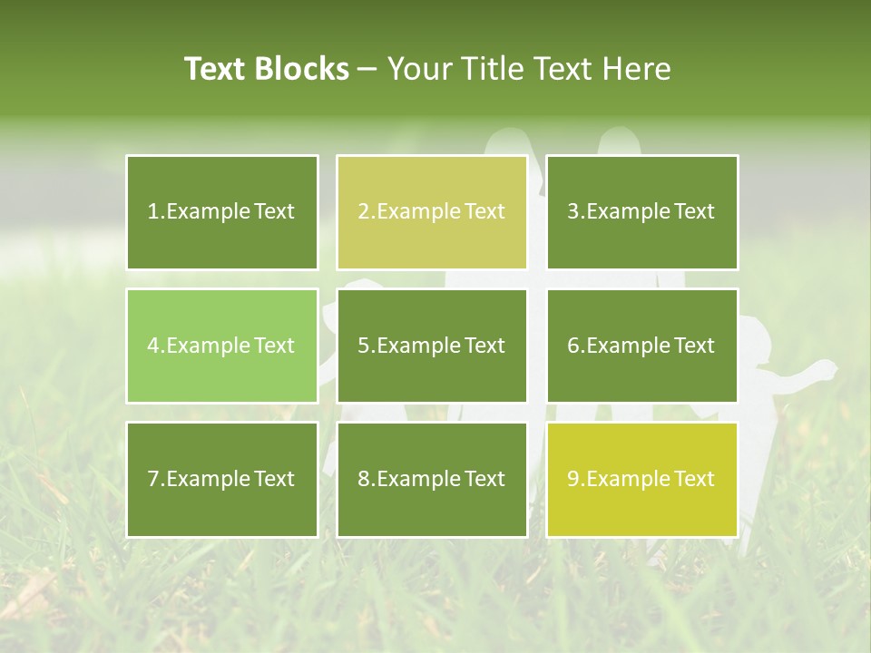 Adopting Chain Men PowerPoint Template