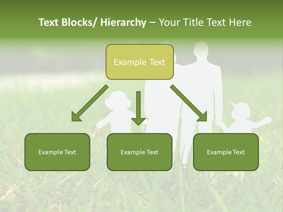Adopting Chain Men PowerPoint Template