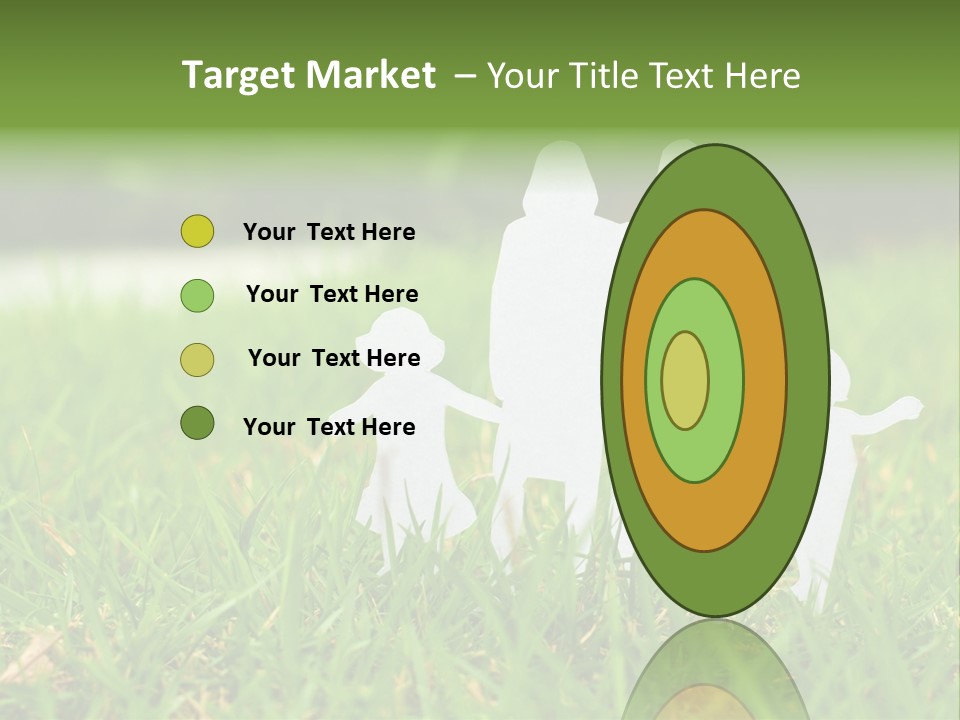 Adopting Chain Men PowerPoint Template