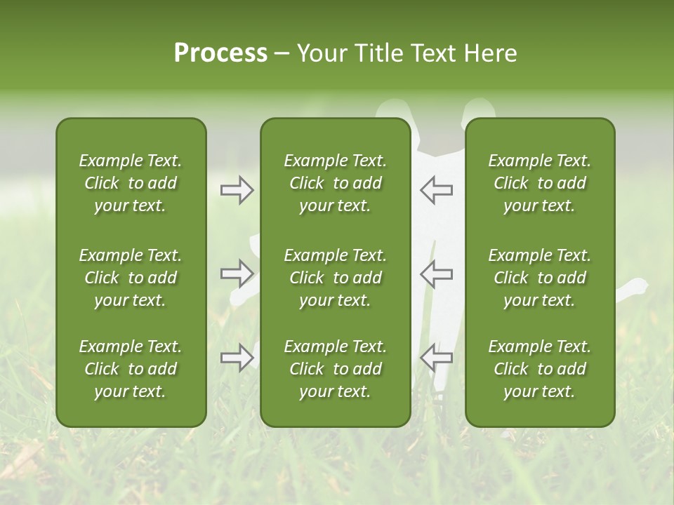 Adopting Chain Men PowerPoint Template