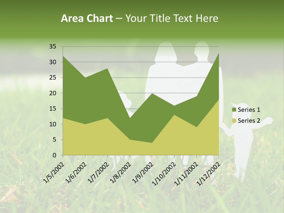 Adopting Chain Men PowerPoint Template