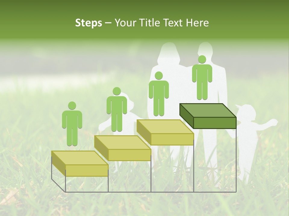 Adopting Chain Men PowerPoint Template