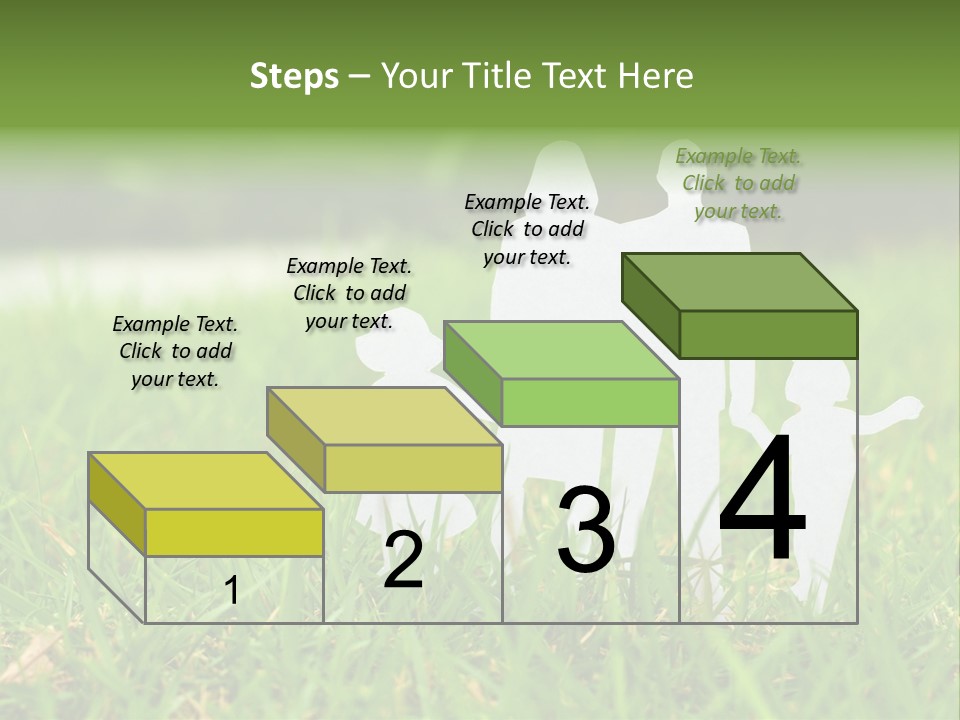 Adopting Chain Men PowerPoint Template