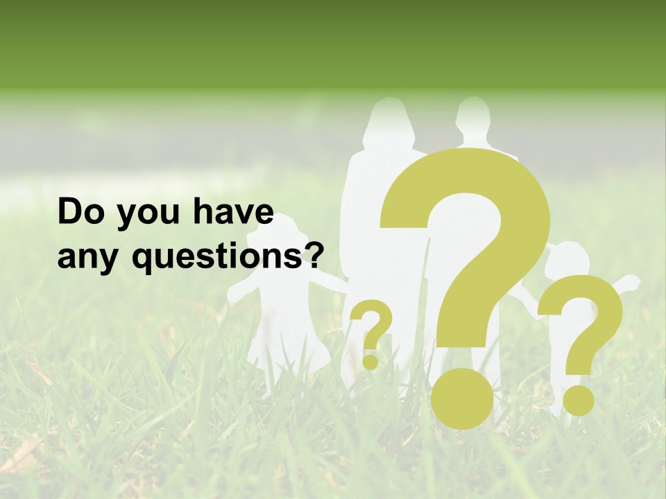 Adopting Chain Men PowerPoint Template