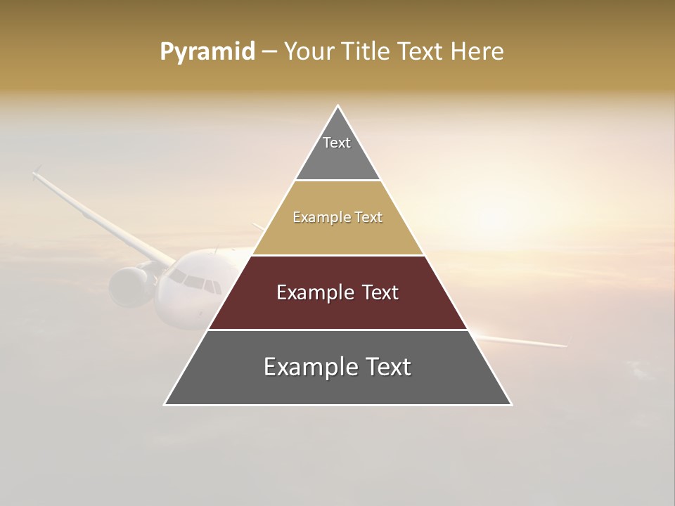 Commercial Tourism Blue PowerPoint Template