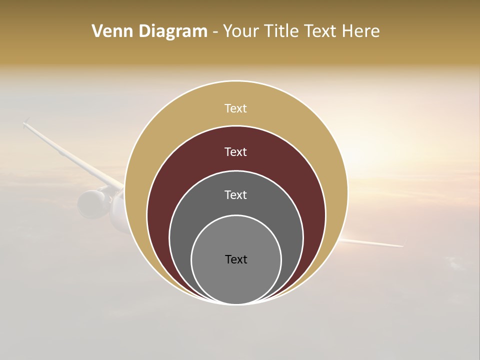 Commercial Tourism Blue PowerPoint Template