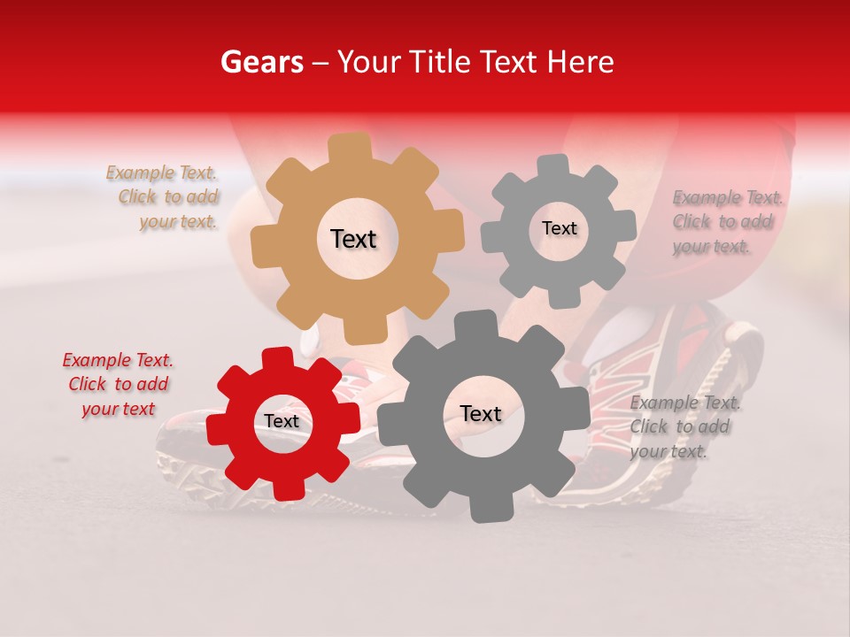 Foot Rupture Injury PowerPoint Template