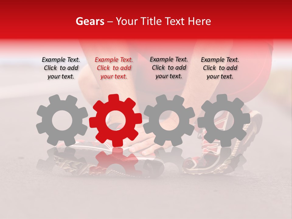 Foot Rupture Injury PowerPoint Template