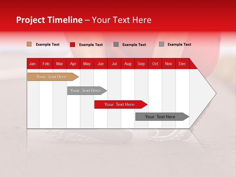 Foot Rupture Injury PowerPoint Template