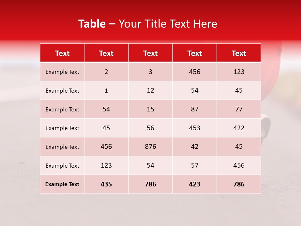 Foot Rupture Injury PowerPoint Template