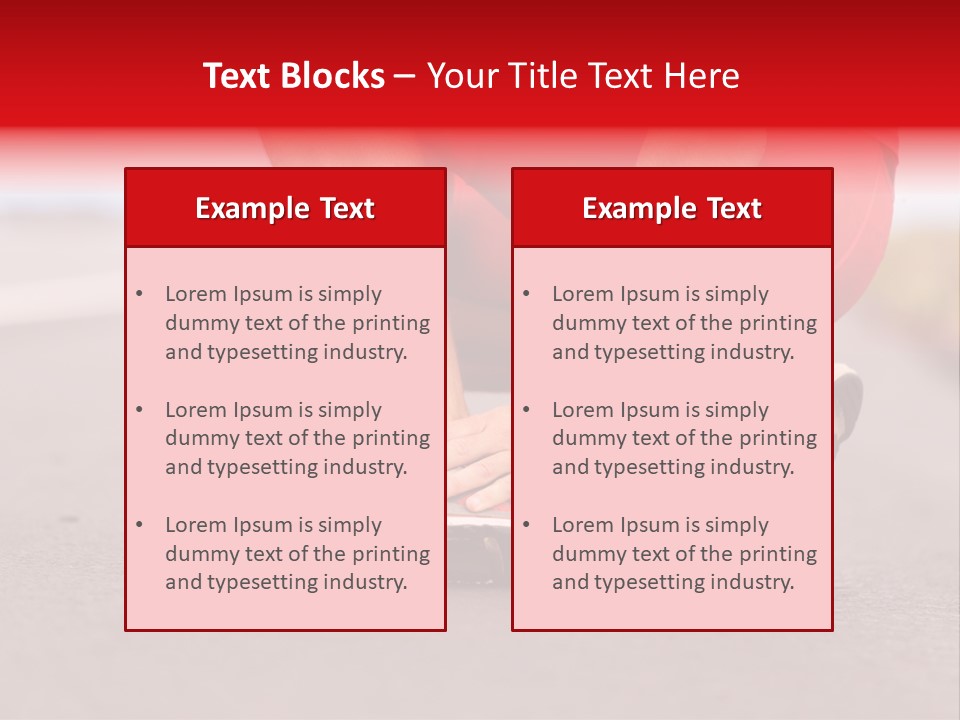 Foot Rupture Injury PowerPoint Template