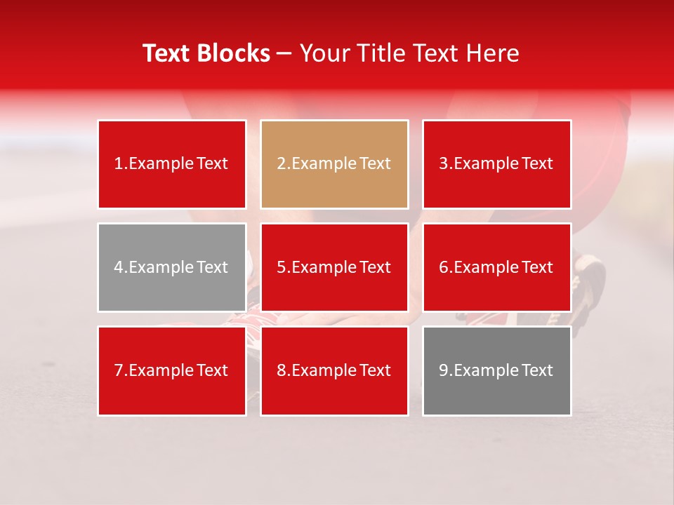 Foot Rupture Injury PowerPoint Template