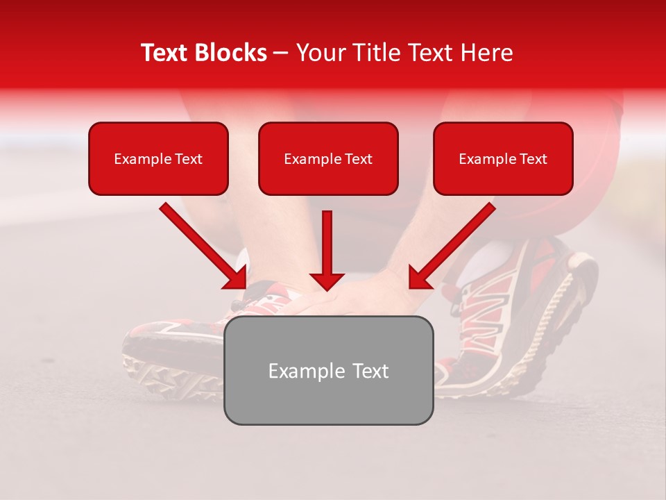 Foot Rupture Injury PowerPoint Template