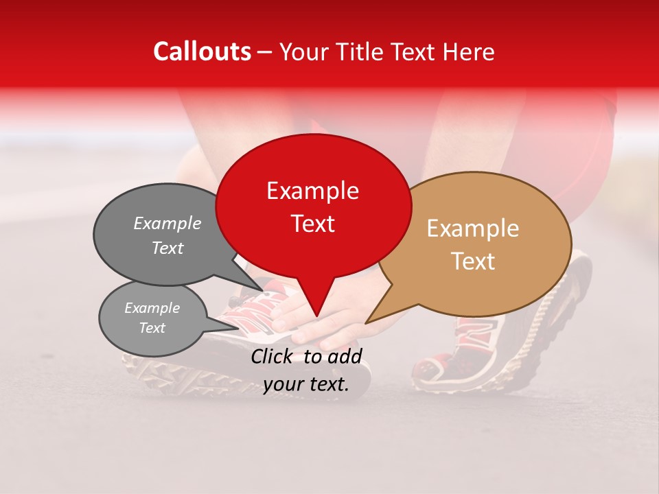 Foot Rupture Injury PowerPoint Template