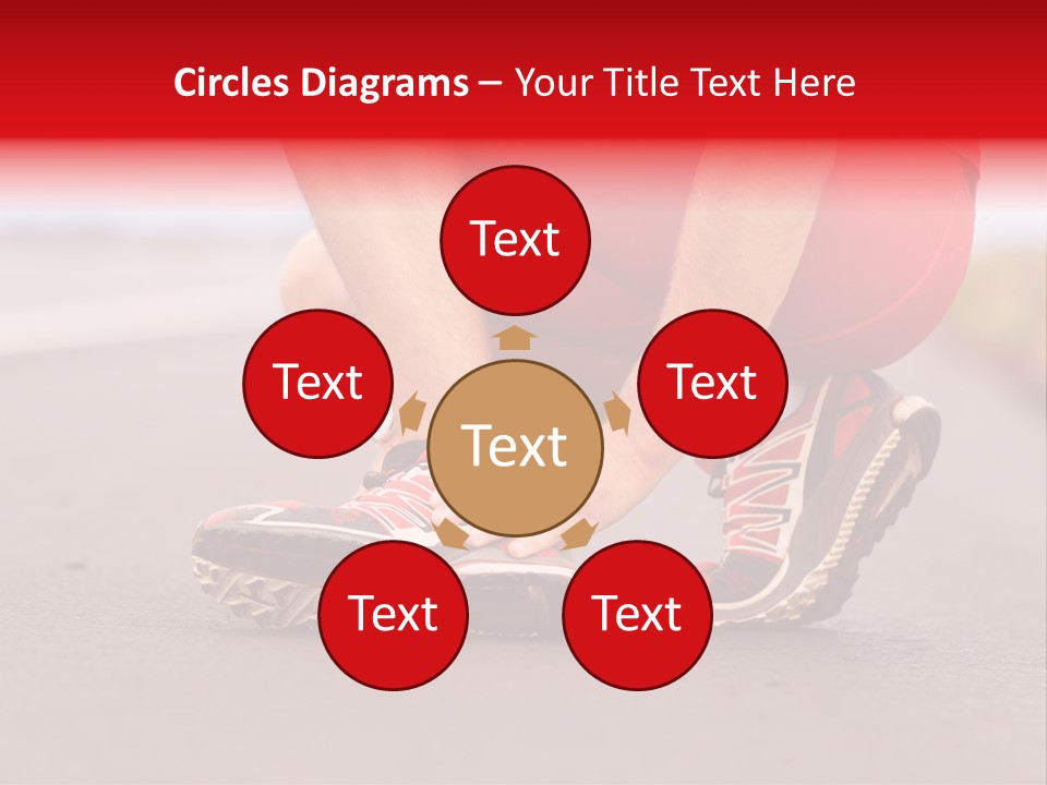 Foot Rupture Injury PowerPoint Template