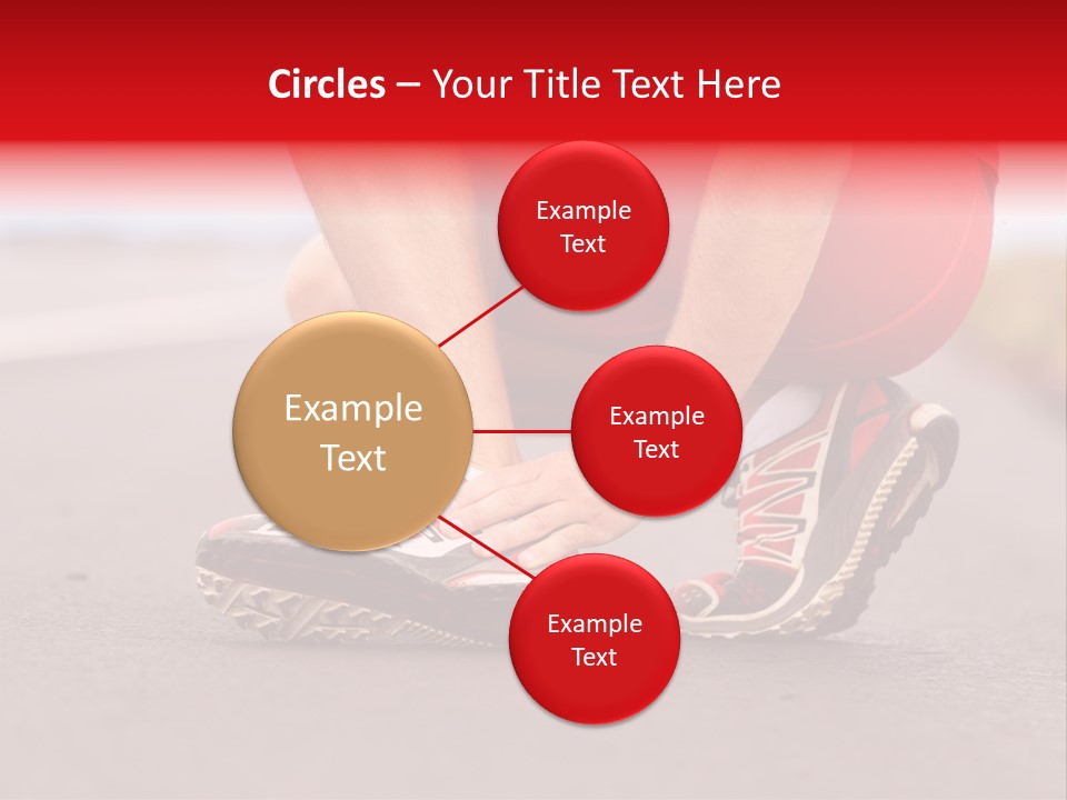 Foot Rupture Injury PowerPoint Template