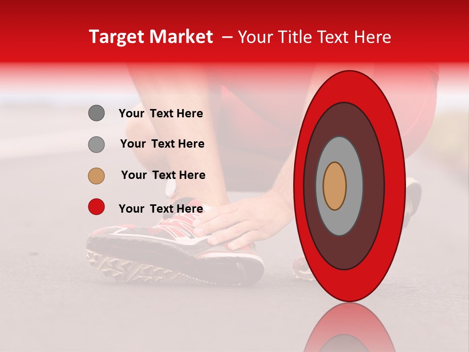 Foot Rupture Injury PowerPoint Template