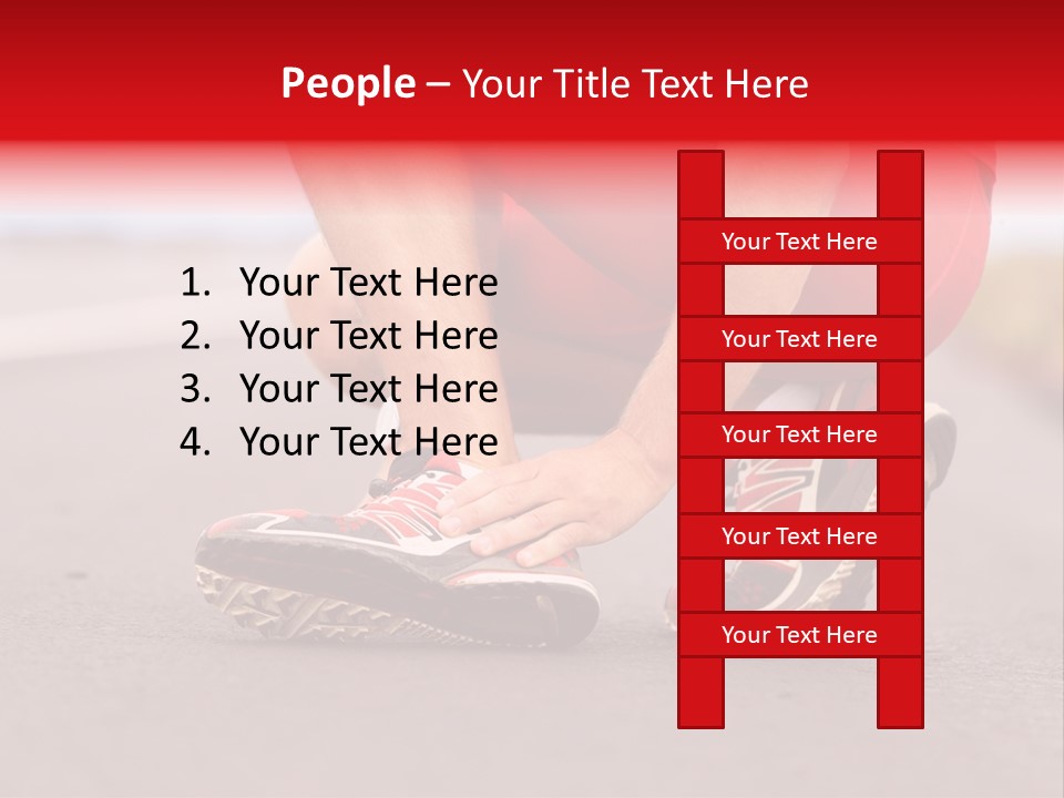 Foot Rupture Injury PowerPoint Template