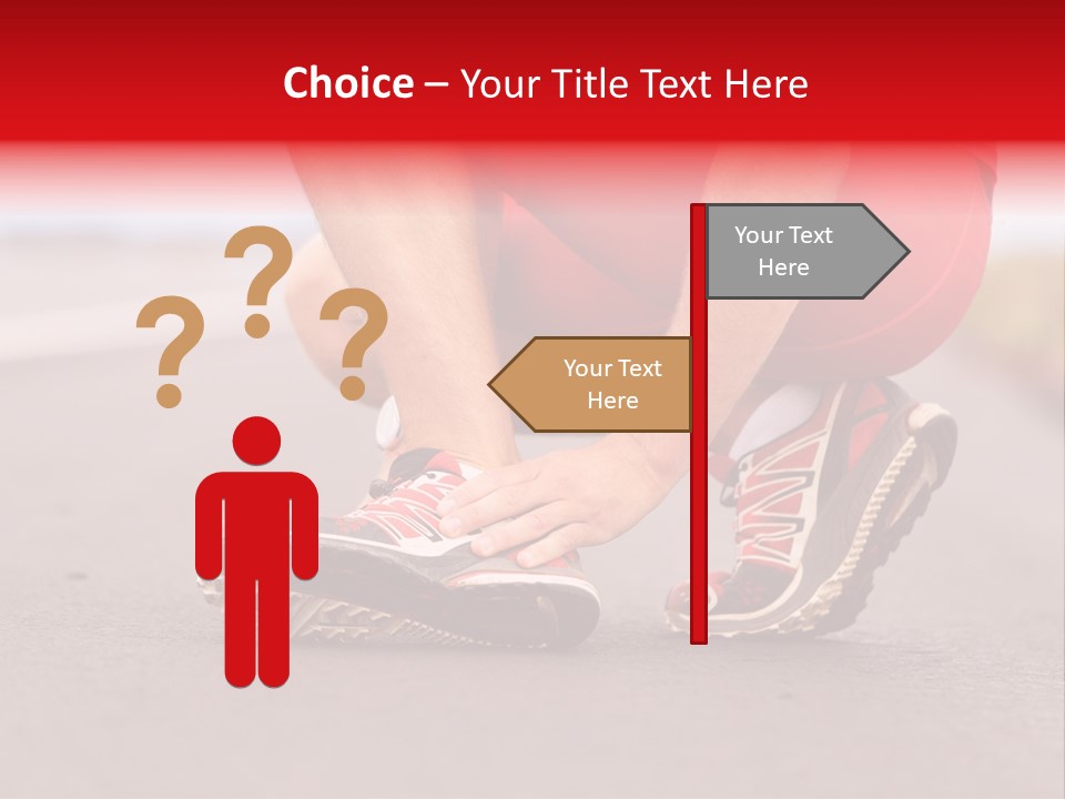 Foot Rupture Injury PowerPoint Template