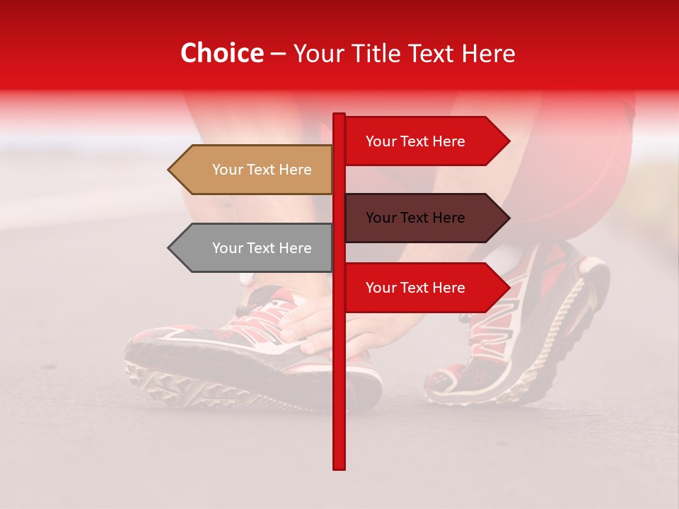 Foot Rupture Injury PowerPoint Template