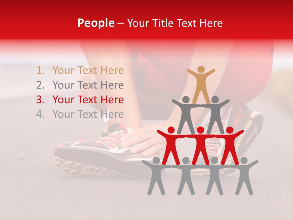 Foot Rupture Injury PowerPoint Template