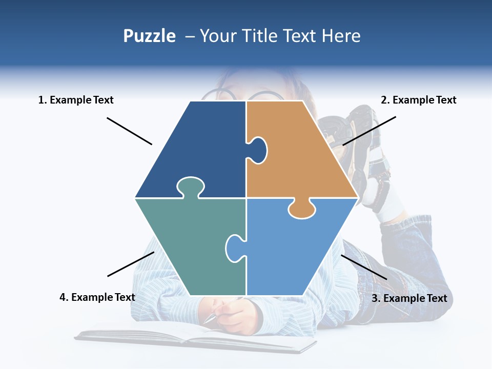 Copy Space Shirt Dreaming PowerPoint Template