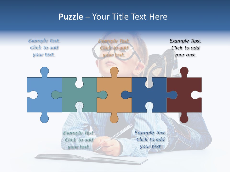 Copy Space Shirt Dreaming PowerPoint Template