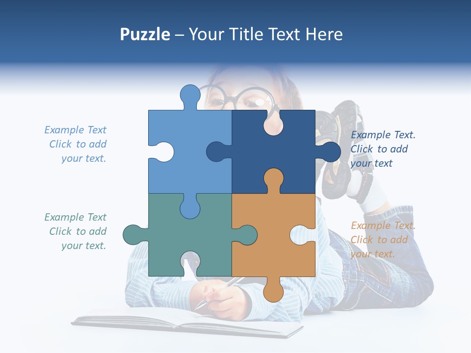 Copy Space Shirt Dreaming PowerPoint Template