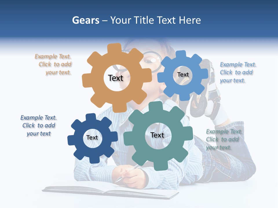 Copy Space Shirt Dreaming PowerPoint Template