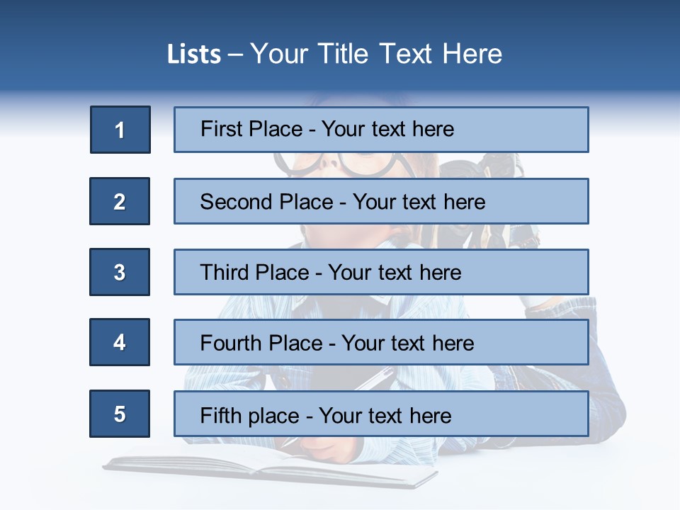 Copy Space Shirt Dreaming PowerPoint Template