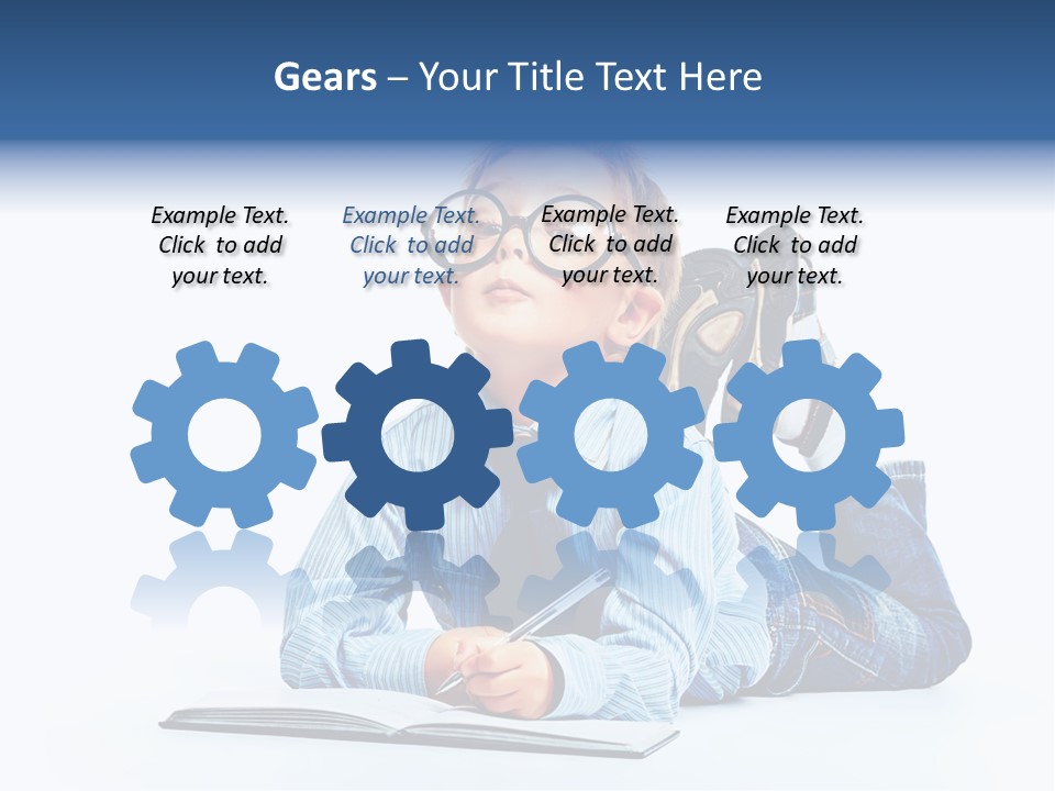 Copy Space Shirt Dreaming PowerPoint Template