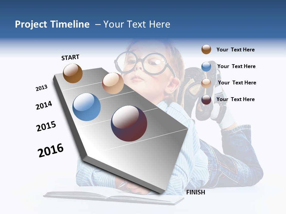 Copy Space Shirt Dreaming PowerPoint Template