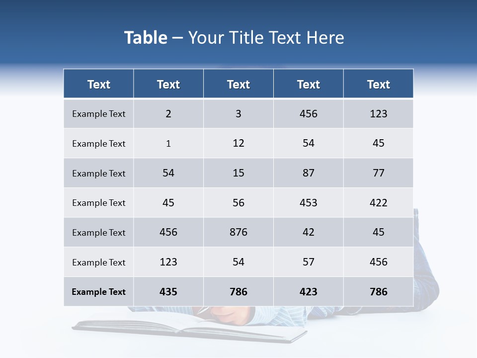 Copy Space Shirt Dreaming PowerPoint Template