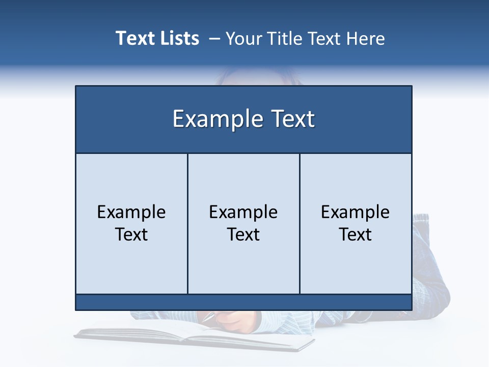 Copy Space Shirt Dreaming PowerPoint Template