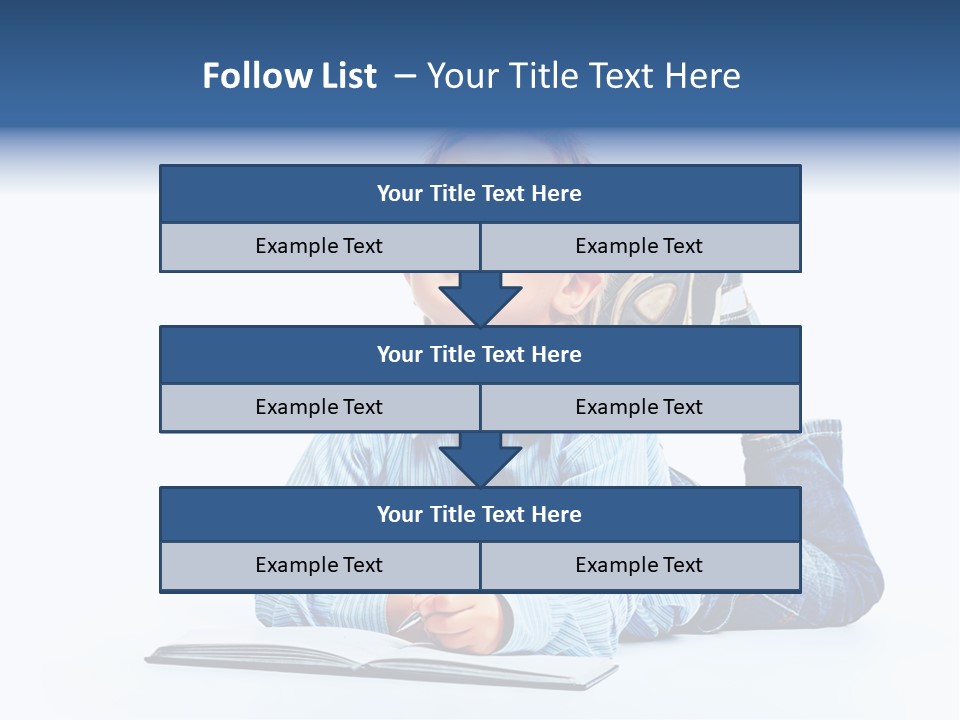 Copy Space Shirt Dreaming PowerPoint Template