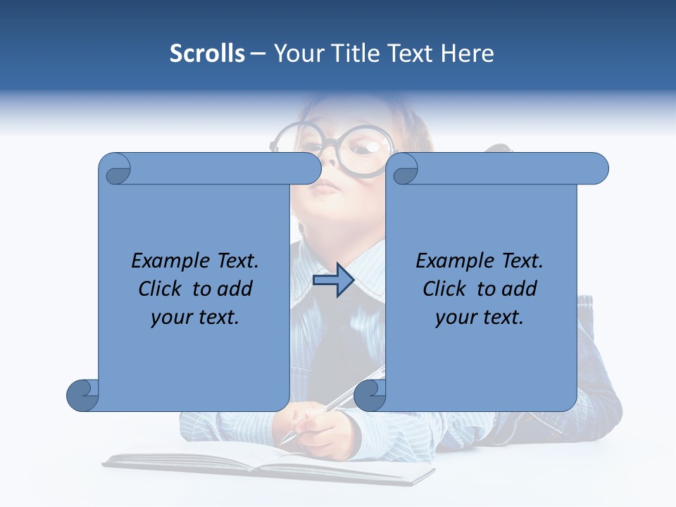 Copy Space Shirt Dreaming PowerPoint Template