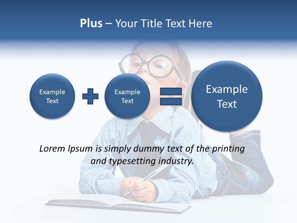 Copy Space Shirt Dreaming PowerPoint Template