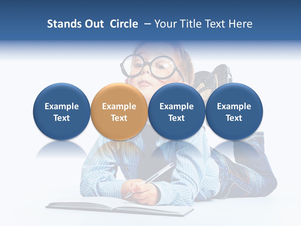 Copy Space Shirt Dreaming PowerPoint Template