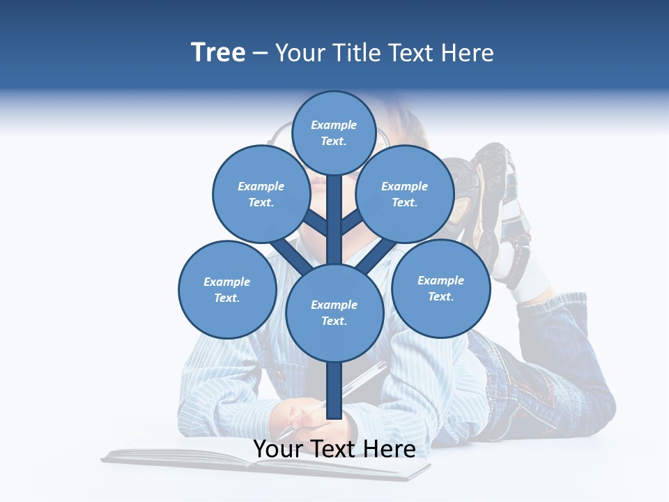 Copy Space Shirt Dreaming PowerPoint Template