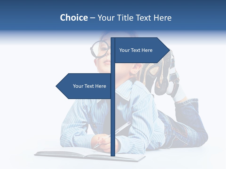 Copy Space Shirt Dreaming PowerPoint Template