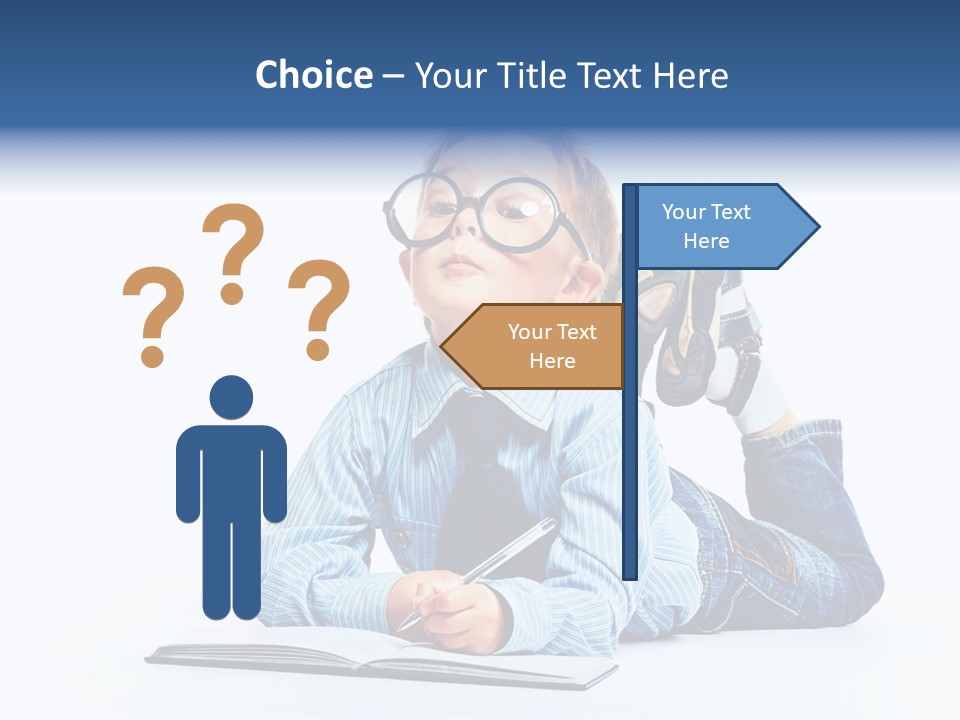 Copy Space Shirt Dreaming PowerPoint Template